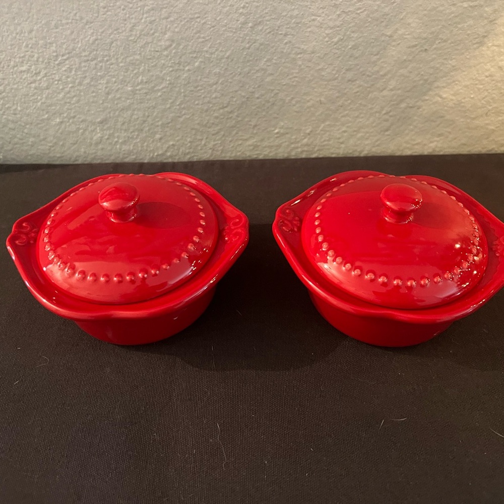 Princess House Pavilion mini dishes (2)